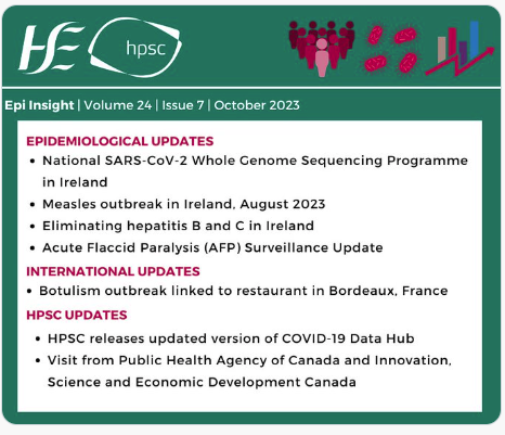 HPSC's October 2023 bulletin, Epi Insight