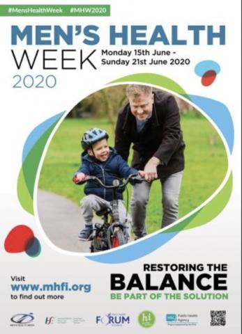 Men's Health Week 2020 - June 15th- June 21st