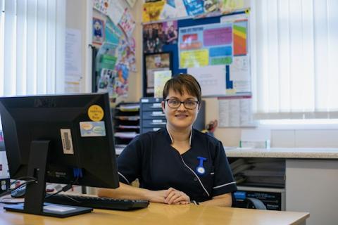 Nurse Laura Tully