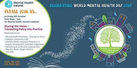 Mental Health Ireland. Sharing the Vision