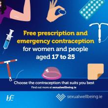 Free contraception for 17-24 year old's introduced today. 14/09/2022