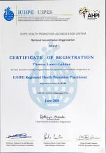 Certificate screenshot