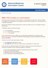 NMIC CPD modules on contraception