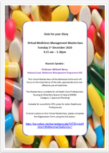 Virtual Medicines Management Masterclass